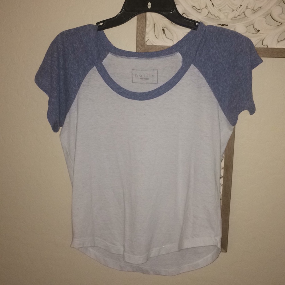 Pacsun Blue Baseball Style Tee
